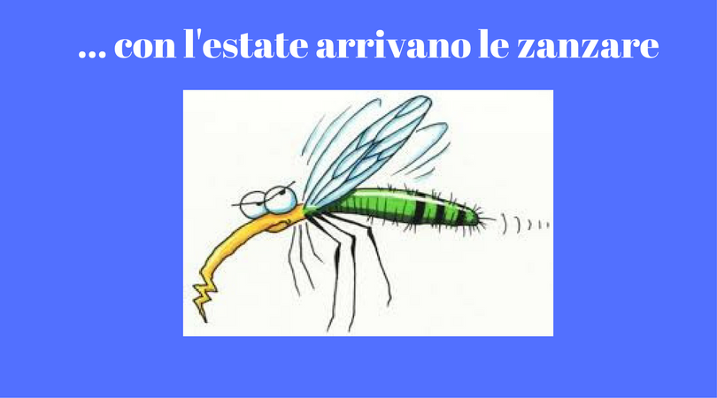Le zanzare: un tema pungente