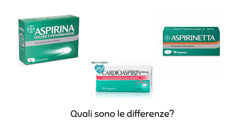 Aspirina, cardioaspirina e aspirinetta…quali sono le differenze? Clicca per guardare il video!